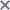 Cancel icon